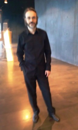 Ilan Volkov - festival's director. He is an orchestra conductor, composer and instrumentist.